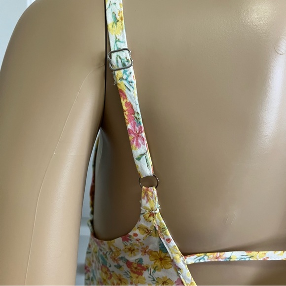 Wild Fable | Yellow Floral Lightweight Summer dress - Picture 4 of 8